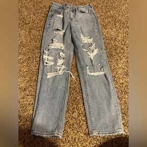 american eagle mom jeans